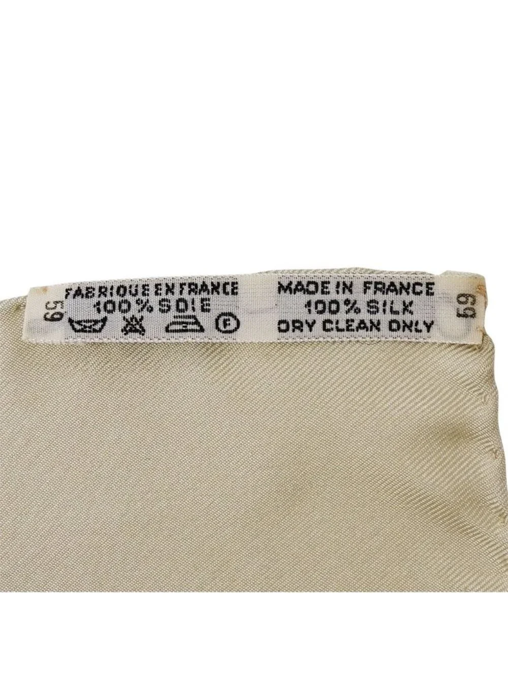 Hermes Scarf Carre 90 Dies Et More Astrology Silk Light Beige Purple Large